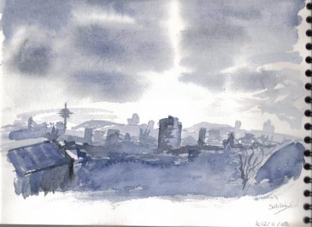 première vrai aquarelle